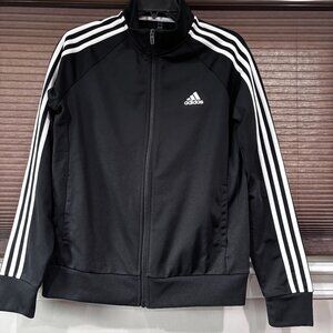 Adidas Women's Essentials Warm-Up Slim 3-Stripes Track Jacket SZ: M